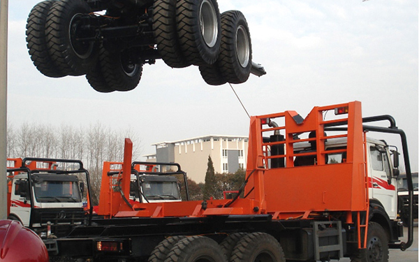 Export of timber transport vehicles to Malaysia